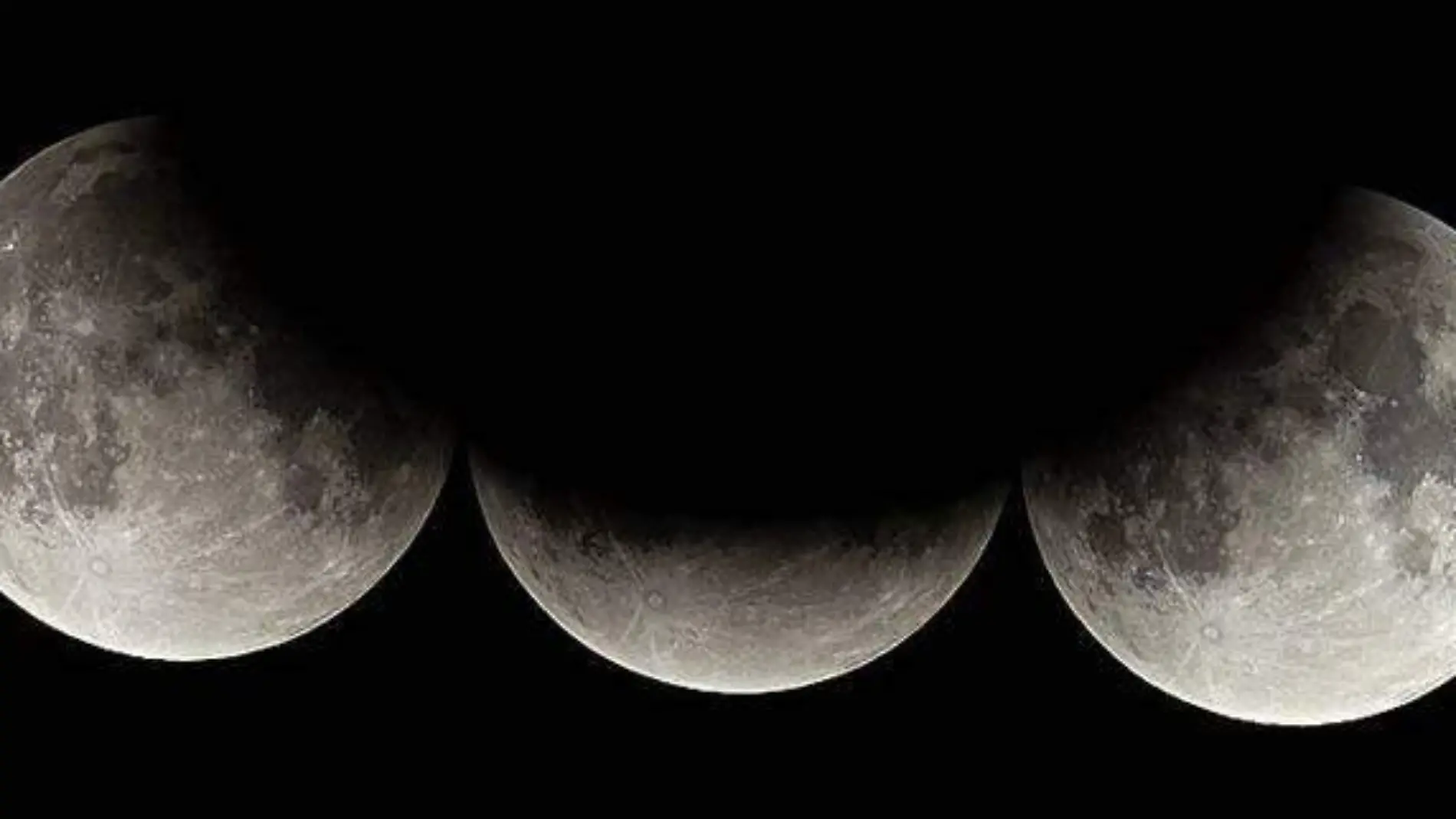 La Luna se obscurece en un eclipse penumbral_